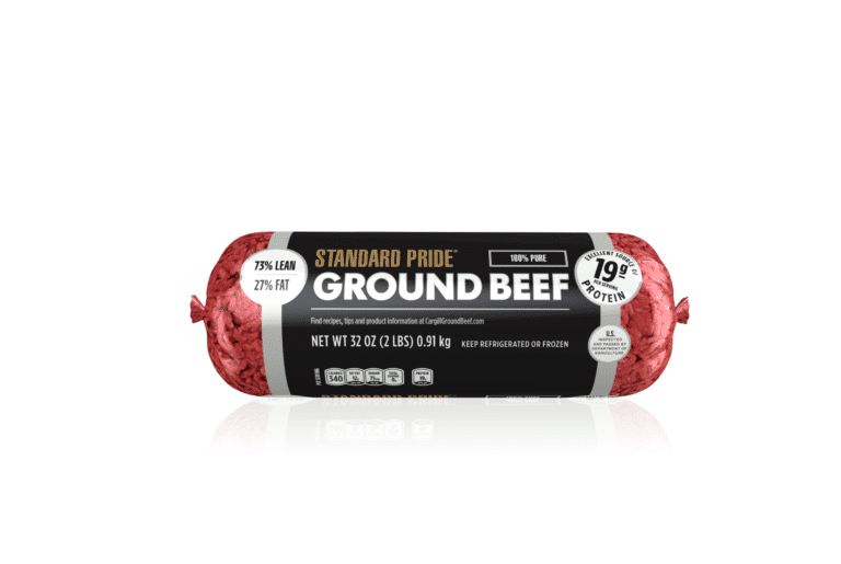2 lb. 73% Standard Pride Ground Beef Chub